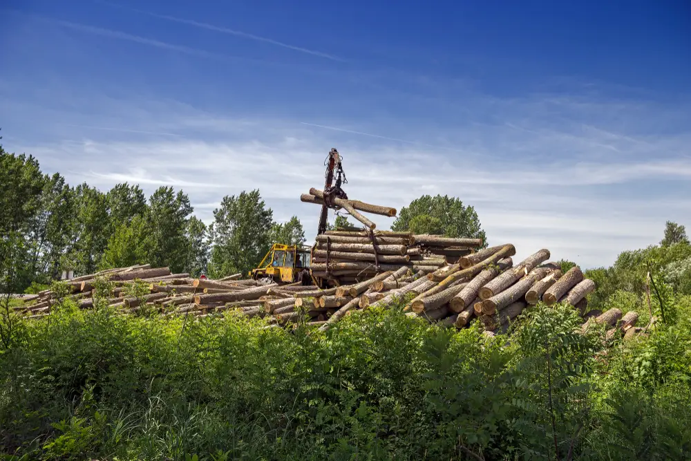 forestry crane