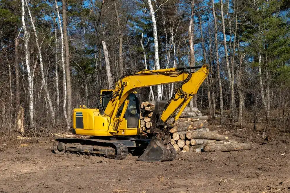 heavy forestry machines