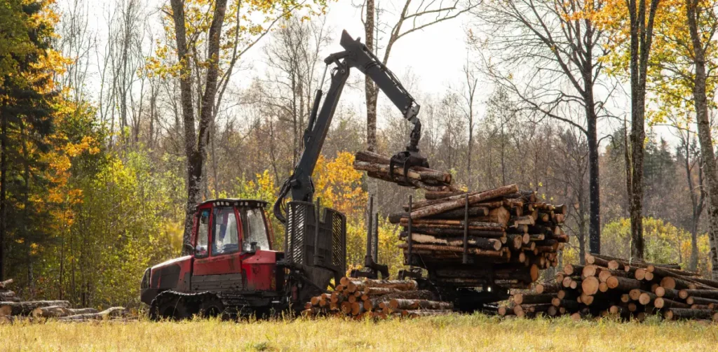 forestry crane rentals
